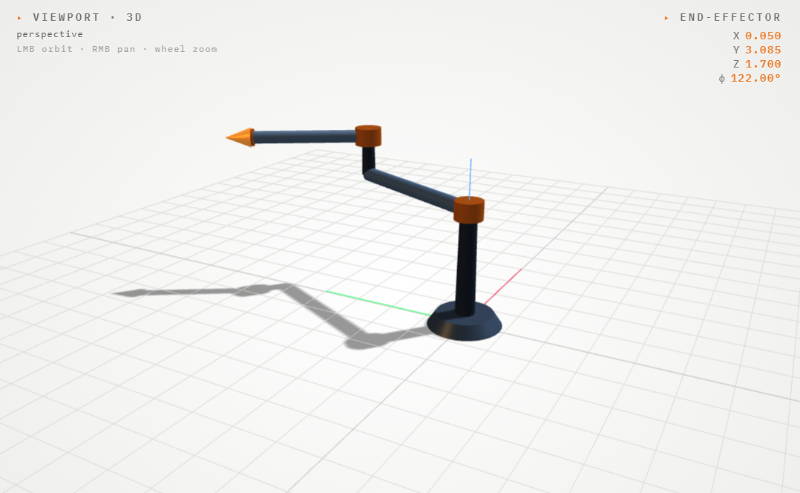 2 DOF Arm Simulator preview